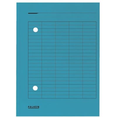FALKEN documentenmap, A4, karton, blauw