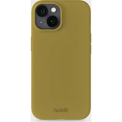 Phone Case Silicone Warm Olive iPhone 13