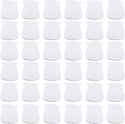 Siliconen Stoelpootbeschermers voor Ronde Tafelpoten 32-46 mm - Set van 32