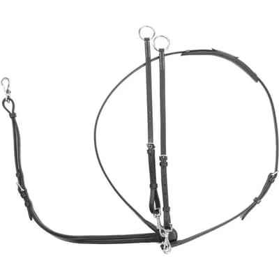Martingaal met ringen Kavalkade Solid