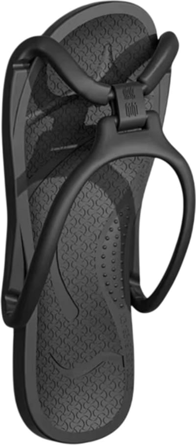 Antislip Opvouwbare Huisslippers – Lichtgewicht Comfortabele EVA Badslippers en Hotel Slippers – Zachte Platte Hakken voor Mannen en Vrouwen - Zwart - Maat 37-38