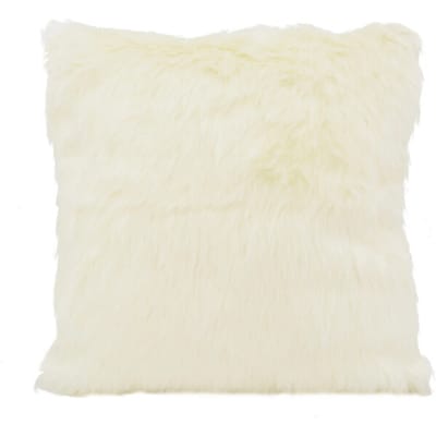 NOVÉE Furry velvet crème | 45 x 45 cm | kussenhoes | velvet/polyester
