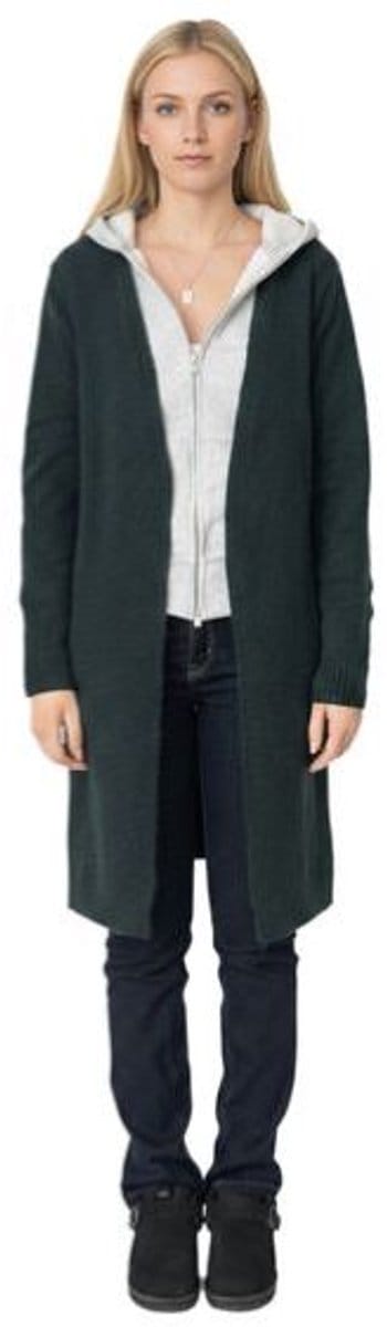 Esprit | Vest Cardigan | Lichtgewicht | Simpel en clean | Donkergroen | Maat L