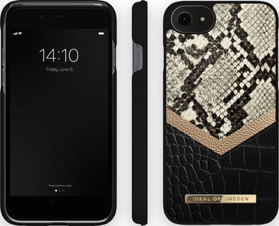 iDeal of Sweden Fashion Case Atelier voor iPhone 8/7/6/6s/SE Midnight Python