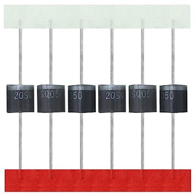 20 stuks Schottky diodes 20A 50V voor zonnepaneel en elektronische projecten
