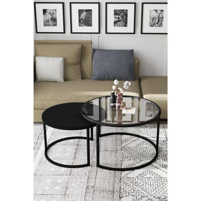 Set van 2 salontafels Bora | Hannah Home