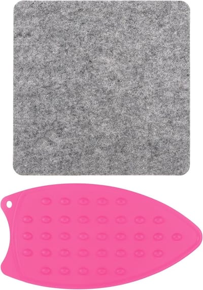 Strijkmat van wol, 21,6 x 21,6 cm, voor naaien en quilten