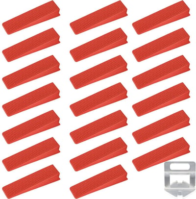 Allecto - Tegelafstandhouders - 20 Stuks voor Tegelinstallatie - Geschikt voor Muren en Vloeren - Tegels - Nauwkeurig en Betrouwbaar - Perfect voor..