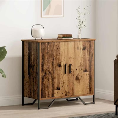 vidaXL - Dressoir - Oudhout - 78 - x - 35 - x - 74.5 - cm