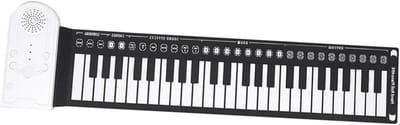 Elektronische Piano - Rolpiano Keyboard - Muziek Maken - Opvouwbaar Siliconen - 49 Toetsen - Zoals Getoond