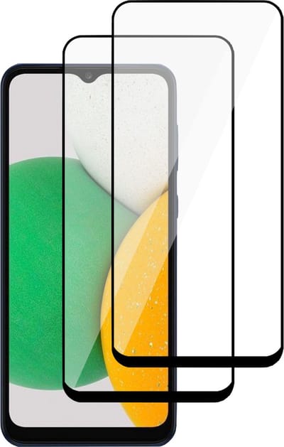 2x Geschikt voor Samsung A03 Core Screenprotector - Gehard Glas Geschikt voor Samsung A03 Core Full Screen Protector
