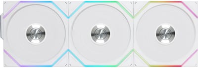 Lian Li UNI FAN TL Wireless ARGB White 3-IN-1 - 3-pack - 120mm - 89.6 cfm - 200 - 2600 rpm - 33 dBA - Incl. L-Wireless Controller - wit