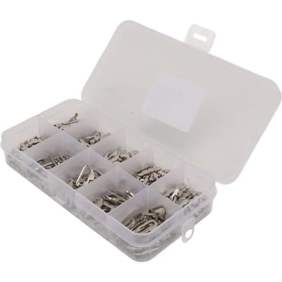 380 Pièces Lames de Serrure de Voiture Acier Inoxydable Plaque de Verrouillage de Voiture et Ressort Accessoires de Réparation pour HON66 white