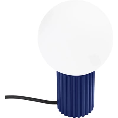 Sollux Lighting Wandlamp Halo - G9 - ultramarijn - aluminium/glas - 12x12x19cm