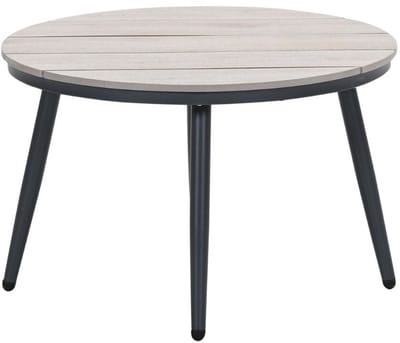 Garden Impressions Margriet loungetafel rond- Ø70xH45 cm - carbon black