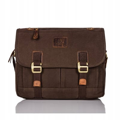 Paolo Peruzzi Vintage Tas A4 - Bruin