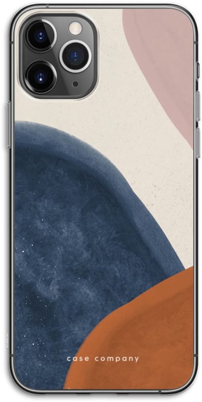 Case Company® - Hoesje geschikt voor iPhone 11 Pro hoesje - Geo #1 - Soft Cover Telefoonhoesje - Bescherming aan alle Kanten en Schermrand