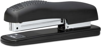 Handnietmachine Zwart - Bureaunietmachine Kantoor - Papier Verwerken - Robuuste Metalen Constructie - 20 Vel Capaciteit - Zwart