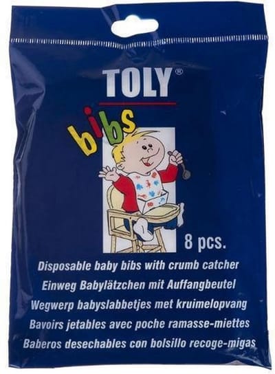 Toly Wegwerp Slabbertjes 2 sets ........16 stuks