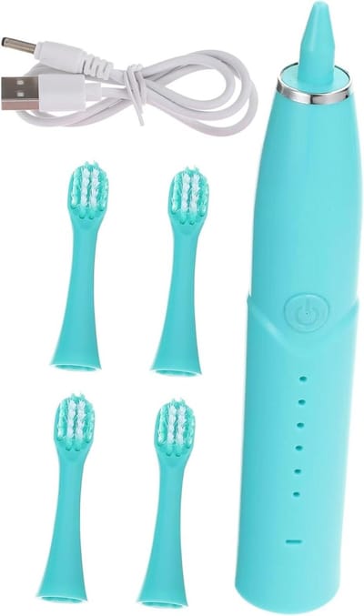 Elektrische Tandenborstel - Kinder Tandenborstel - Mondverzorging Kinderen - Oplaadbaar Ontwerp - 14 cm Lengte - Blauw