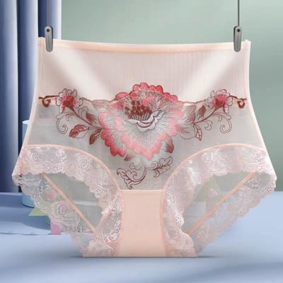 Vrouwen Mode Shapers Kanten Panty Slips Shapewear Dames Ondergoed L nude