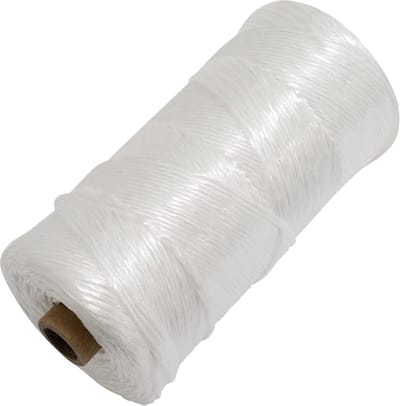 Bindtouw Polypropyleen - Kluskoord Touwrol - Bouwen Tuinieren - Duurzaam Materiaal - 450 Meter 2.5mm - Wit