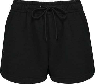 Kariban Duurzame damesshort van french terry K799 - Black - L