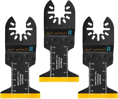 Multitool Set - Gereedschap Accessoires - Klus Klussen - Extra Lange Bladen - 3 Stuks - Niet gespecificeerd