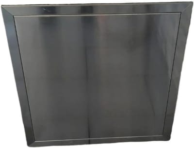 Toegangspaneel Roestvrijstaal - Inspectieluik Deur - Onderhoud Verbergen - Waterdicht Snel Toegang - 56x66cm - Zilverkleurig