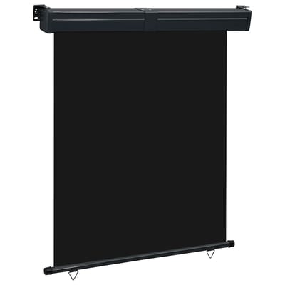 vidaXL - Balkonscherm - 145x250 - cm - zwart