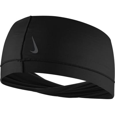 Nike Dames/Dames Twisted Brede Band Yoga Hoofdband (Zwart/Antraciet)