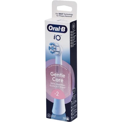 Oral-B iO Gentle Care Originele opzetborstels - Voor Gevoelig Tandvlees - 2 stuks