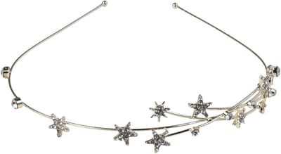 Set van 2 Haarbanden met Sterren en Kroon - Elegante Haaraccessoires voor Vrouwen en Meisjes, Perfect voor Bruiloften, Feestjes en Cadeaus