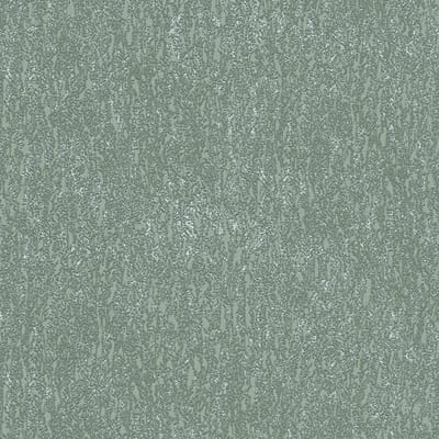 Structuur behang Profhome 790952-GU vliesbehang gestructureerd met bloemmotief glinsterend groen patinagroen zilver 5,33 m2