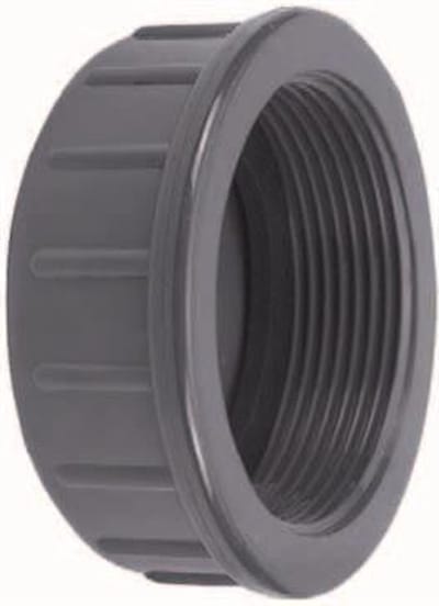 Afsluitkap Binnendraad en Rubber ring 1½