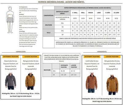Carhartt Stretch Insulated Jas Bruin S Man