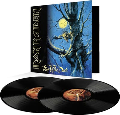 Iron Maiden LP - Fear Of The Dark - voor Geen - zwart