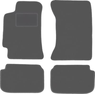 Grafiet automatten voor: Subaru Impreza GC (zonder achterluchtroosters) stationwagen, sedan (1993-2001)