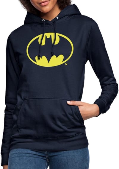 Batman Officieel Logo Hoodie Dames