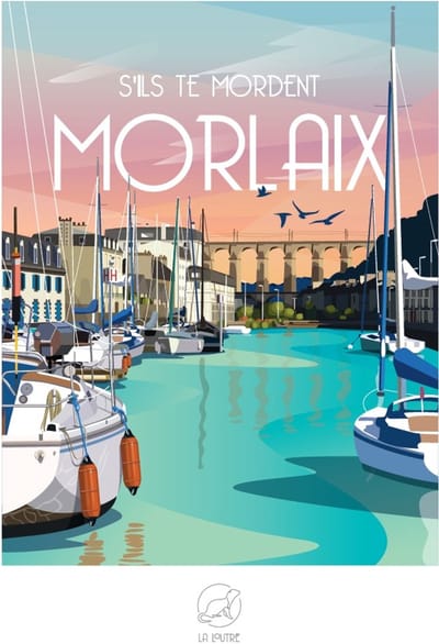 La Loutre puzzel MORLAIX - 1000 stukjes legpuzzel volwassenen.