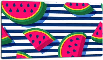 TMK ArtDeko - Snijplank - 52x30 cm - Glas - Fruitontwerp