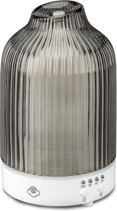 Serene House Ultrasonic Diffuser Fountain Grey 90 ml - Aromatherapie