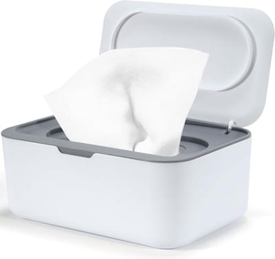 Luxe Opbergdoos voor Babydoekjes en Vochtige Doekjes - Stijlvol Beige