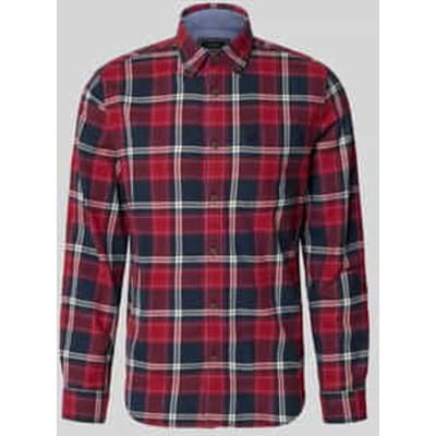 Superdry - Katoenen Lumberjack Overhemd met Lange Mouwen - Heren - Lange mouwen shirts