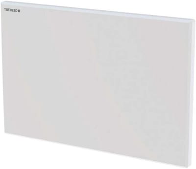Blindplaat Toilet - Afdekplaat Sigma - Onderhoud Toilet - Bevestiging met poten - Extra small - Mat chroom