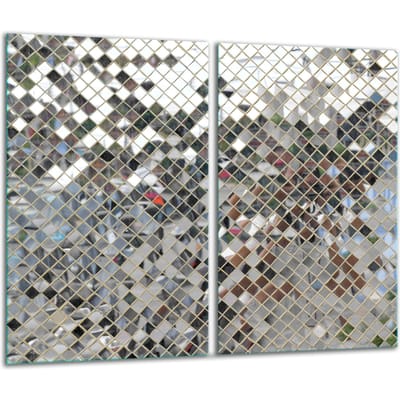 TMK ArtDeko - Snijplank - Glas - 2x 30x52 cm - Mozaïek