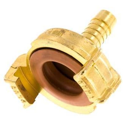 10 mm Slangpilaar Messing GEKA Tuinslangkoppeling KTW