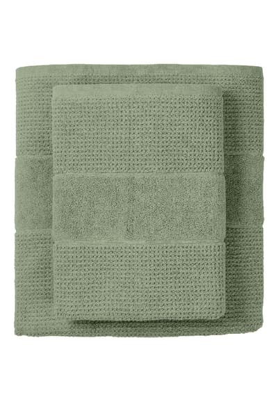 Handdoek, set van 4 stuks, 50 x 100 cm, linde - SCHIESSER Home 50*100