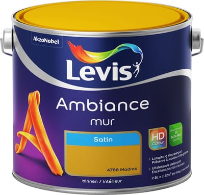 Levis - Ambiance Mur Satin - Madras - 2,5 L