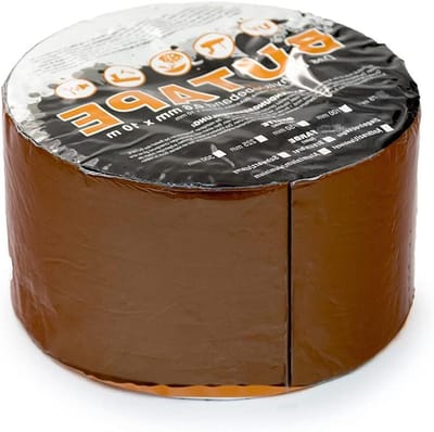 Dakdekkerband - Reparatietape Afdichting - Dakgoot Repareren - Zelfklevend Weerbestendig - 20 Meter 100mm - Baksteenrood